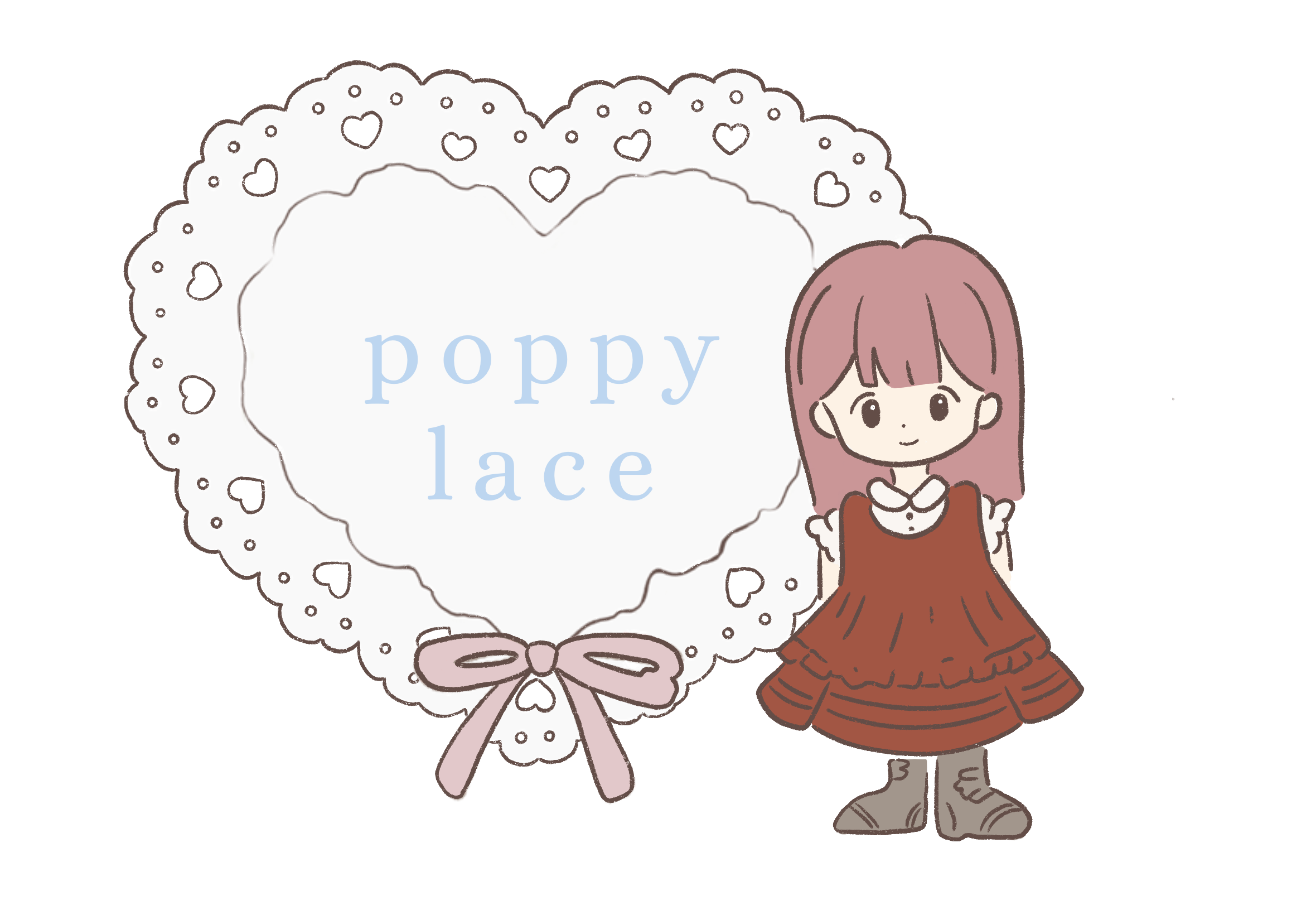 poppy lace logo